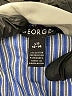 George Blue Long Sleeve Button-Down Shirt Size L - photo 8