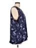 Unbranded Blue Sleeveless Blouse Size L (estimated) - photo 4