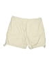 Khakis & Co 100% Cotton Solid Ivory Khaki Shorts Size 6 - photo 2