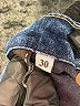7 For All Mankind Hearts Blue Jeans Size 30 waist - photo 7