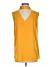 Collection Yellow Sleeveless Blouse Size 2 - photo 1