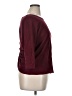 Moa Moa Burgundy Pullover Sweater Size XL - photo 4