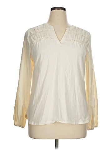 Isaac Mizrahi LIVE! Long Sleeve Blouse (view 1)