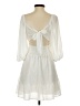 Unbranded 100% Terylene Ivory White Casual Dress Size XS - photo 2