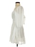 Unbranded 100% Terylene Ivory White Casual Dress Size XS - photo 5