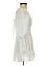 Unbranded 100% Terylene Ivory White Casual Dress Size XS - photo 4