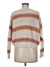Hazel Moon Stripes Tan Pullover Sweater Size M - photo 2
