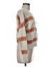 Hazel Moon Stripes Tan Pullover Sweater Size M - photo 4