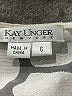 Kay Unger Metallic Silver Cocktail Dress Size 6 - photo 6
