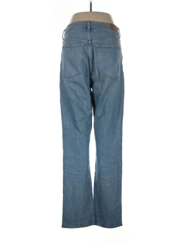 Madewell The Tall '90s Straight Jean in Rondell Wash: Crease Edition (view 2)
