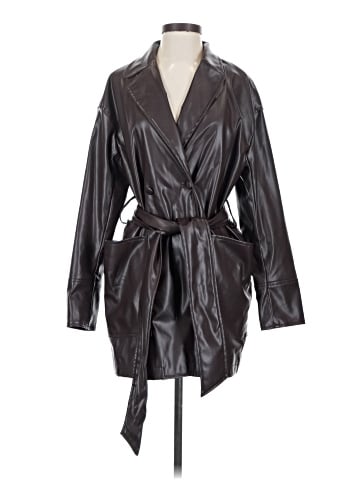 CARLI BYBEL X MISS GUIDED Trenchcoat (view 1)