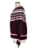 Wrangler Jeans Co 100% Polyester Chevron-herringbone Burgundy Pullover Sweater Size XL - photo 5