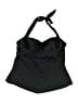 MYNAH Solid Black Swimsuit Top Size XL - photo 2
