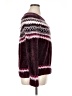 Wrangler Jeans Co 100% Polyester Chevron-herringbone Burgundy Pullover Sweater Size XL - photo 4