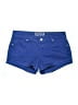 Olivia Solid Blue Denim Shorts Size 7 - photo 1
