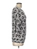 Joe Fresh Silver 3/4 Sleeve Top Size L - photo 4