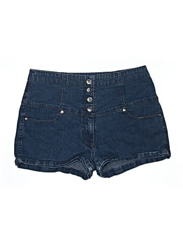Miley Cyrus & Max Azria Denim Shorts (view 1)