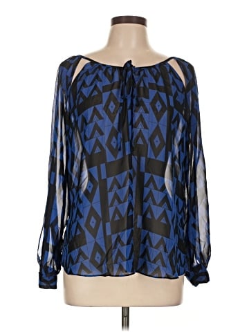 Blu Pepper Long Sleeve Blouse (view 1)