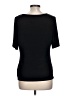 Dana Buchman Black Short Sleeve Top Size L (petite) - photo 2