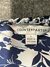Counterparts 100% Polyester Blue Short Sleeve Blouse Size L - photo 6