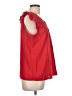Shein 100% Polyester Red Sleeveless Blouse Size L - photo 4