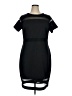 Boutique + Solid Black Cocktail Dress Size 1X - photo 1