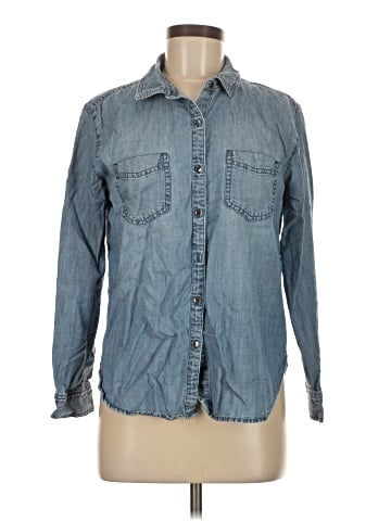 Caslon Long Sleeve Button-Down Shirt (view 1)