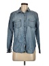 Caslon Blue Long Sleeve Button-Down Shirt Size M - photo 1