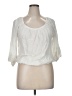 Charlotte Russe 100% Rayon Ivory 3/4 Sleeve Blouse Size XL - photo 1