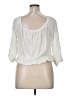 Charlotte Russe 100% Rayon Ivory 3/4 Sleeve Blouse Size XL - photo 2