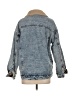 Shein Blue Denim Jacket Size 4 - photo 2