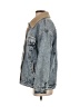 Shein Blue Denim Jacket Size 4 - photo 5