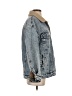 Shein Blue Denim Jacket Size 4 - photo 4