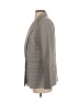 Unbranded 100% Polyester Plaid Gray Blazer Size S - photo 5