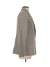 Unbranded 100% Polyester Plaid Gray Blazer Size S - photo 4