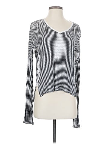 Bordeaux Long Sleeve Top (view 1)