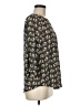 Pixley 100% Polyester Black 3/4 Sleeve Blouse Size M - photo 4