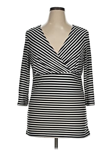 b-slim 3/4 Sleeve Top (view 1)