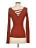 Shyanne Orange Pullover Sweater Size S - photo 2