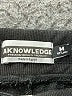 Acknowledge 100% Polyester Black Cargo Pants Size M - photo 7