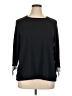 AB Studio Black 3/4 Sleeve Top Size XL - photo 1