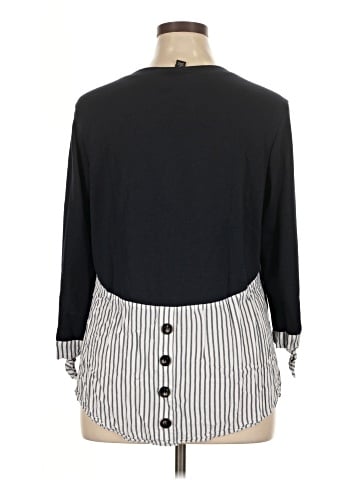 AB Studio 3/4 Sleeve Top (view 2)