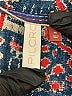 Pilcro 100% Viscose Print Blue Red Long Sleeve Blouse Size XS - photo 6