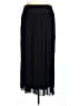 I.N. Studio 100% Polyester Solid Black Casual Skirt Size XL - photo 2