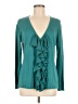DKNYC Teal Cardigan Size M - photo 1