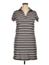 SO Stripes Gray Casual Dress Size XL - photo 1