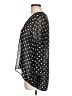 Francesca's Polka Dots Black 3/4 Sleeve Blouse Size L (estimated) - photo 5