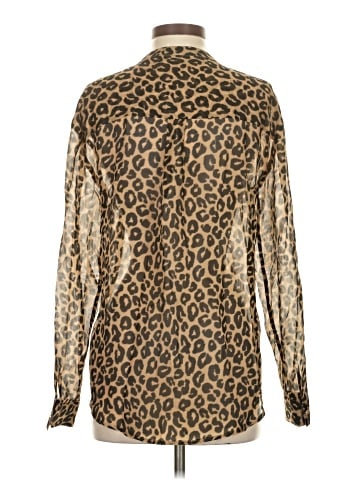 Juicy Couture Long Sleeve Silk Top (view 2)