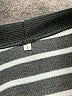 Unbranded Stripes Gray Jacket Size L - photo 6