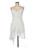 GB 100% Polyester White Cocktail Dress Size M - photo 1
